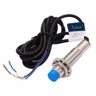 taiss lj12a3-4-z/ex inductive proximity sensor switch with 2-wire no operation, detection range of 4mm and rated voltage of dc6-36v, ideal for industrial automation logo