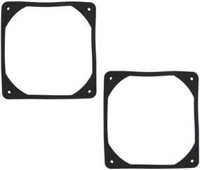 img 1 attached to 140Mm Anti-Vibration Gaskets (2 Pack) By Coolerguys