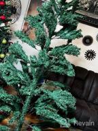 img 1 attached to 578-Tip Spruce Christmas Tree - Livebest 5.5Ft Inverted PVC Artificial Xmas Tree review by Bonnie Nieves