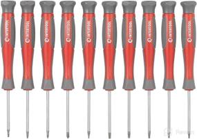 img 1 attached to 🧲 INTERTOOL 58-Piece Magnetic Screwdriver Set: Precision Drivers, Assorted Bits, and Portable Storage with Case - VT08-3358