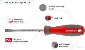 img 3 attached to 🧲 INTERTOOL 58-Piece Magnetic Screwdriver Set: Precision Drivers, Assorted Bits, and Portable Storage with Case - VT08-3358