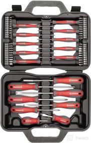 img 4 attached to 🧲 INTERTOOL 58-Piece Magnetic Screwdriver Set: Precision Drivers, Assorted Bits, and Portable Storage with Case - VT08-3358