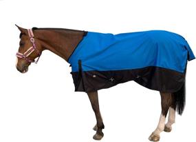 img 2 attached to 🐴 Ultimate Protection: 1200Denier Waterproof and Breathable Horse Sheet - TGW RIDING Horse Blanket Standard Neck Lite Turnout Sheet