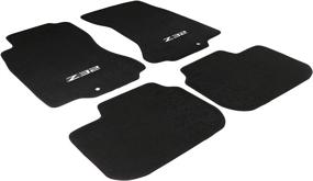 img 2 attached to 🚗 1990-1996 Nissan 300ZX Z32 Floor Mat - Front & Rear 4PC Car Carpets by IKON MOTORSPORTS