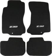 🚗 1990-1996 nissan 300zx z32 floor mat - front & rear 4pc car carpets by ikon motorsports logo