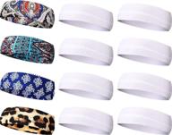 🔥 vibrant sublimation headbands: transfer gorgeous patterns to hairbands! logo