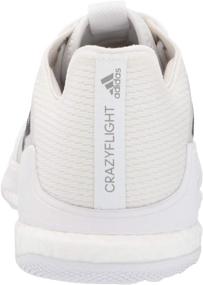 img 2 attached to 👟 Adidas Womens Crazyflight White Black Athletic Shoes for Women: Unleash the Power of Style and Performance