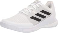 👟 adidas womens crazyflight white black athletic shoes for women: unleash the power of style and performance logo