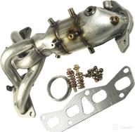 🚗 jdmspeed exhaust manifold 674-659 with gasket replacement for nissan altima sentra 2.5l 2002-2006, front, replaces 140029j360 140029j305 140028j008 logo