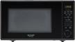 sharp countertop microwave oven zr559yk 1.8 cu. ft. 1100w black with sensor cooking logo