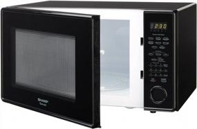 img 3 attached to Sharp Countertop Microwave Oven ZR559YK 1.8 Cu. Ft. 1100W Black With Sensor Cooking