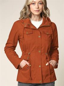 img 3 attached to WJC643 Womens Color Parka Jacket Women's Clothing via Coats, Jackets & Vests