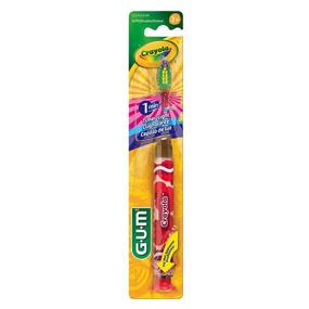 img 3 attached to GUM Crayola Toothbrush Collection in Assorted Colors