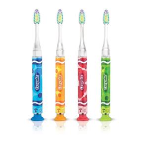 img 1 attached to GUM Crayola Toothbrush Collection in Assorted Colors