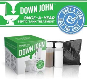 img 3 attached to 🚽 Down John: One-Year Supply Septic Tank Treatment | Eco-Friendly Concentrated Bacteria & Enzyme Flush | Eliminates Odor, Cleans Lines & Improves Field Absorption