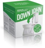 🚽 down john: one-year supply septic tank treatment | eco-friendly concentrated bacteria & enzyme flush | eliminates odor, cleans lines & improves field absorption logo