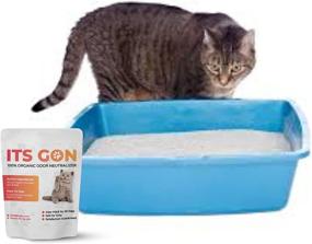 img 1 attached to 🐈 IT’S GON Organic Cat Litter Deodorizer: Long-Lasting Solution for Non-Clumping Litter - 3 PACK