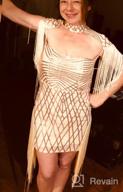 img 1 attached to Sprifloral'S Sequin Tassel Mini Dress - The Ultimate Party Look For Women review by Kevin Griffin