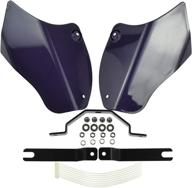 🏍️ hdbubalus motorcycle air heat deflector reflective saddle shields: softail 2000-2017 compatibility логотип