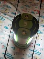 img 1 attached to Rechargeable/Battery-Powered 1000Lm LED Camping Lantern W/ Detachable Flashlight & 4 Modes - Perfect For Hiking, Emergency Preparedness & Fishing! review by Maurice Malek