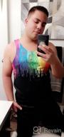 img 1 attached to Summer Tank Tops For Men: Loveternal'S 3D Printed Polyester Casual Gym Workout Bodybuilding Novelty Tops review by David Lambert