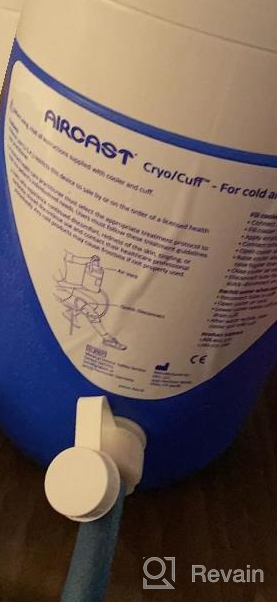 img 1 attached to Effective Ankle Cold Therapy With Aircast Cryo/Cuff: Gravity-Fed Cooler And One-Size-Fits-Most Design review by Michael Nastanovich