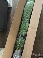 img 1 attached to Artificial Swiss Cheese Plant - 4Ft Tall Monstera Deliciosa With 15 Split Leaves - Faux Tropical Monstera Palm Tree For Home, Office, Store, Garden Floor Decor - Set Of 2 review by Abhinav Drury