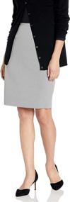 img 4 attached to 👗 Calvin Klein Women's Essential Stretch Skirts - Stylish Women's Clothing