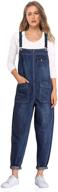 soojun womens casual overalls medium women's clothing ~ jumpsuits, rompers & overalls logo