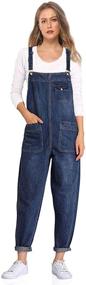 img 3 attached to Soojun Womens Casual Overalls Medium Women's Clothing ~ Jumpsuits, Rompers & Overalls