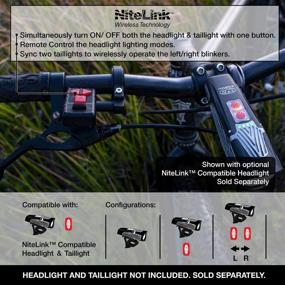 img 1 attached to Effortlessly Control Your Bike Lights With NiteRider NiteLink Wireless Remote