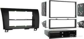 img 1 attached to 🔧 Metra 99-8220 Standard Black Installation Kit for 2007-2009 Toyota Tundra/Sequoia - Single/Double DIN - Efficient Solution