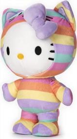 img 3 attached to GUND Sanrio Hello Kitty Rainbow Outfit Плюшевая мягкая игрушка, 9,5