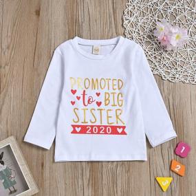 img 3 attached to LYSMuch Toddler T Shirt Promoted Letters Apparel & Accessories Baby Girls good in Clothing