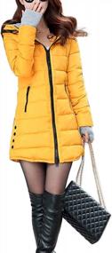 img 4 attached to Stay Cozy And Stylish This Winter With Sandbank'S Women'S Parka Jacket