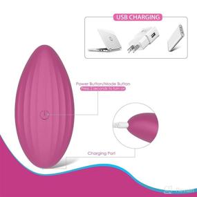 img 1 attached to AL'OFA Lactation Massager for Breastfeeding and Pumping - Vibration to Enhance Milk Flow, Seamless Waterproof 7 Modes - New Mom & Advanced (Purple) - Essential Breastfeeding Device