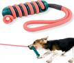 nwk 3 in 1 floatable chew fetch tug interactive teething dog rope toys, for medium large breed logo