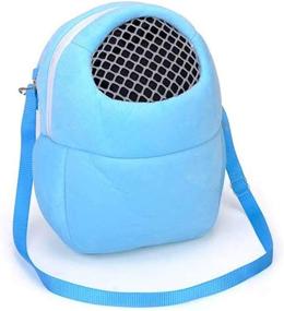 img 4 attached to 🐹 Portable Hamsters Carrier Bag: Breathable Travel Backpack for Small Pets – Hedgehog, Hamsters, Sugar Glider, Chinchilla, Guinea Pig, Squirrel