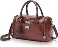 chic and versatile: rofozzi mini barrel handbag for women - the ultimate everyday bag logo