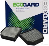 🚘 enhance your driving experience with ecogard xc35774c premium cabin air filter for mercedes-benz sl550, sl55 amg, sl500, sl600, and sl63 amg логотип