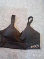 img 1 attached to Women'S Seamless Racerback Sports Bra: Comfort & Support For Yoga, Running & More | TrainingGirl review by Douglas Coronado