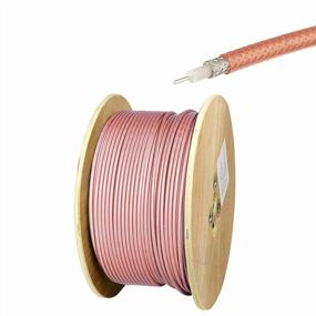 img 2 attached to High-Performance 50Ft RG142 Coaxial Cable With Double Shielding For Aircraft Comm And Ham Radio Antennas