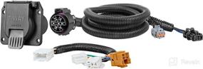 img 4 attached to 🔌 CURT 56226 Custom RV Blade 7-Pin Trailer Wiring Harness – Vehicle-Side, Compatible with Nissan Frontier, Pathfinder, Xterra, Suzuki Equator, in Black