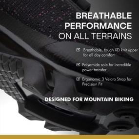 img 1 attached to 🚴 Tommaso Terra 100 Women's Mountain Biking, Indoor & Road Cycling Shoe - Velcro, Laces, Knit, SPD Compatible