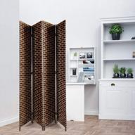 stylish and practical 6ft 4-panel room divider for privacy and space management in living room and bedroom логотип