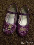 img 1 attached to Sparkling Princess Shoes for Bridesmaids: Amtidy Wedding Glitter Girls' Footwear review by Juan Lukas