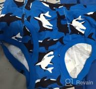 img 1 attached to HeyKing Little Boys Briefs: 100% Cotton Toddler Underwear, Trucks and Dinosaurs Prints, Breathable Comfort - Pack of 6 review by Billy Reeves