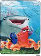 🐠 disney-pixar's finding dory, 'a fishy group' micro raschel throw blanket – 46" x 60" multi color: buy now! logo