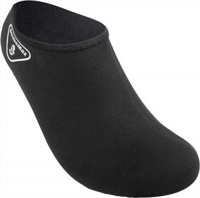 img 1 attached to Enhance Your Underwater Experience With ScubaMax 3Mm Snorkeling And Scuba Diving Fin Low Cut Neoprene Sock