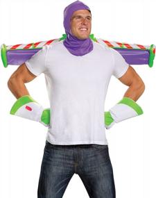 img 4 attached to Adult Buzz Lightyear Costume Kit - Transform Yourself With Disguise!